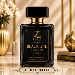 Black Oud Perfume By Zyor.pk – Premium Long Lasting Luxury Oud Fragrance | 50ml - Zyor.pk