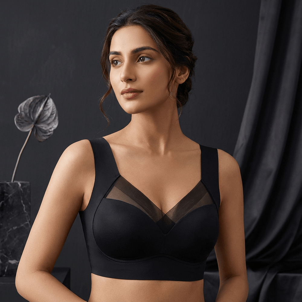 Seamless Comfort Lift Bra – Ultra Soft, Wireless & Breathable - Zyor.pk
