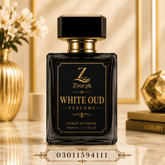 White Oud Perfume By Zyor.pk – Premium Long Lasting Luxury Fragrance | 50ml - Zyor.pk